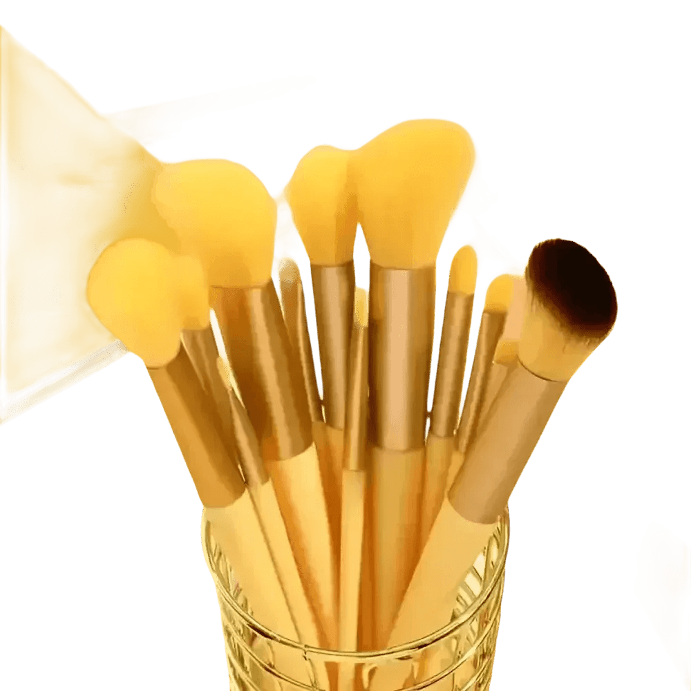 13pcs Velvet Bag Makeup Brushes Set Eye Pink Pouch lash brush for eyelash extensions - GiFTiFY