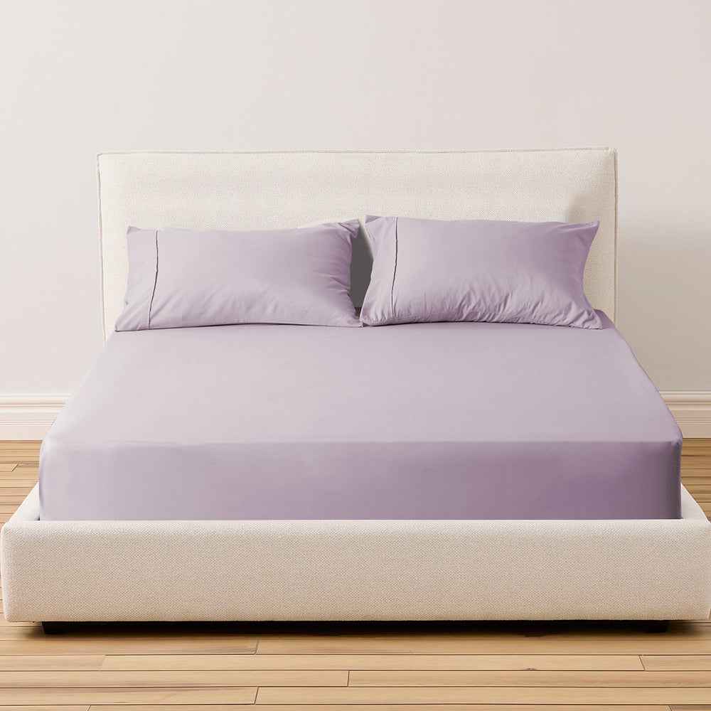 Kasentex All Season Deep Pocket Fitted Sheet Set with Pillowcases, Room Decor, Graduation Gifts