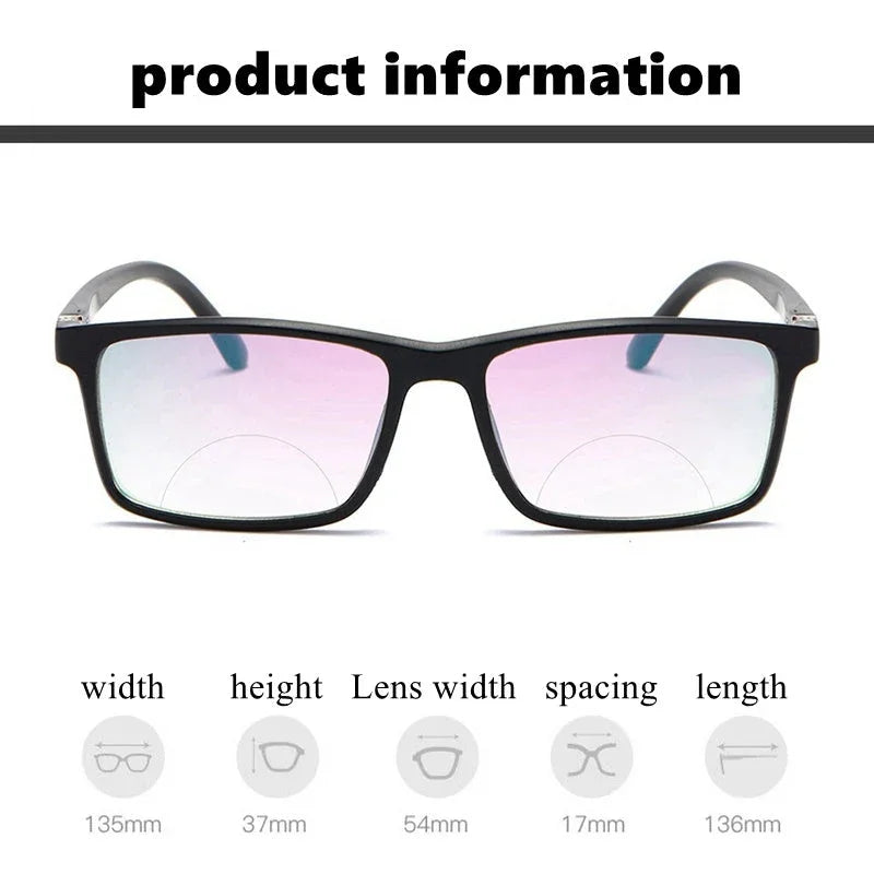 Anti-blue light double reading glasses CJ