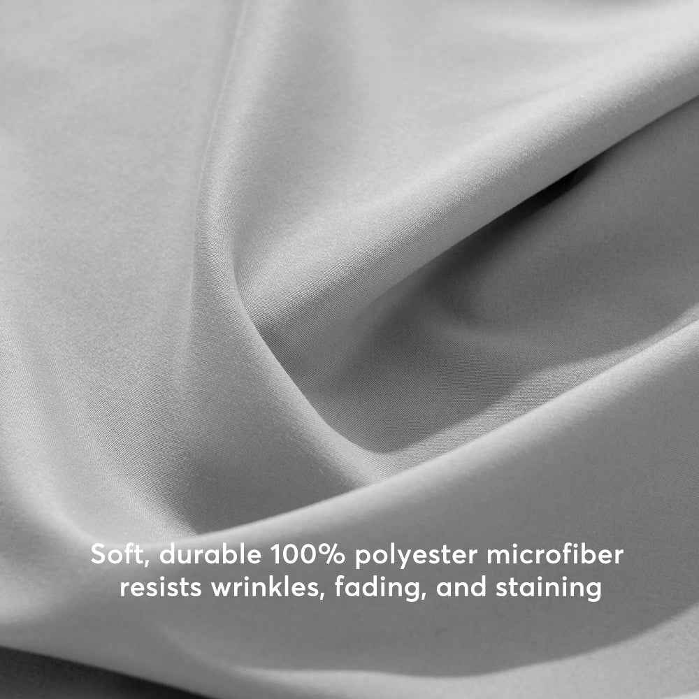 Kasentex All Season Deep Pocket Fitted Sheet Set with Pillowcases, Room Decor, Graduation Gifts