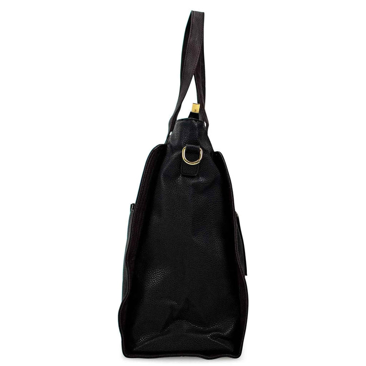 Rose Vegan Leather Weekender Tote Bag - GiFTiFY