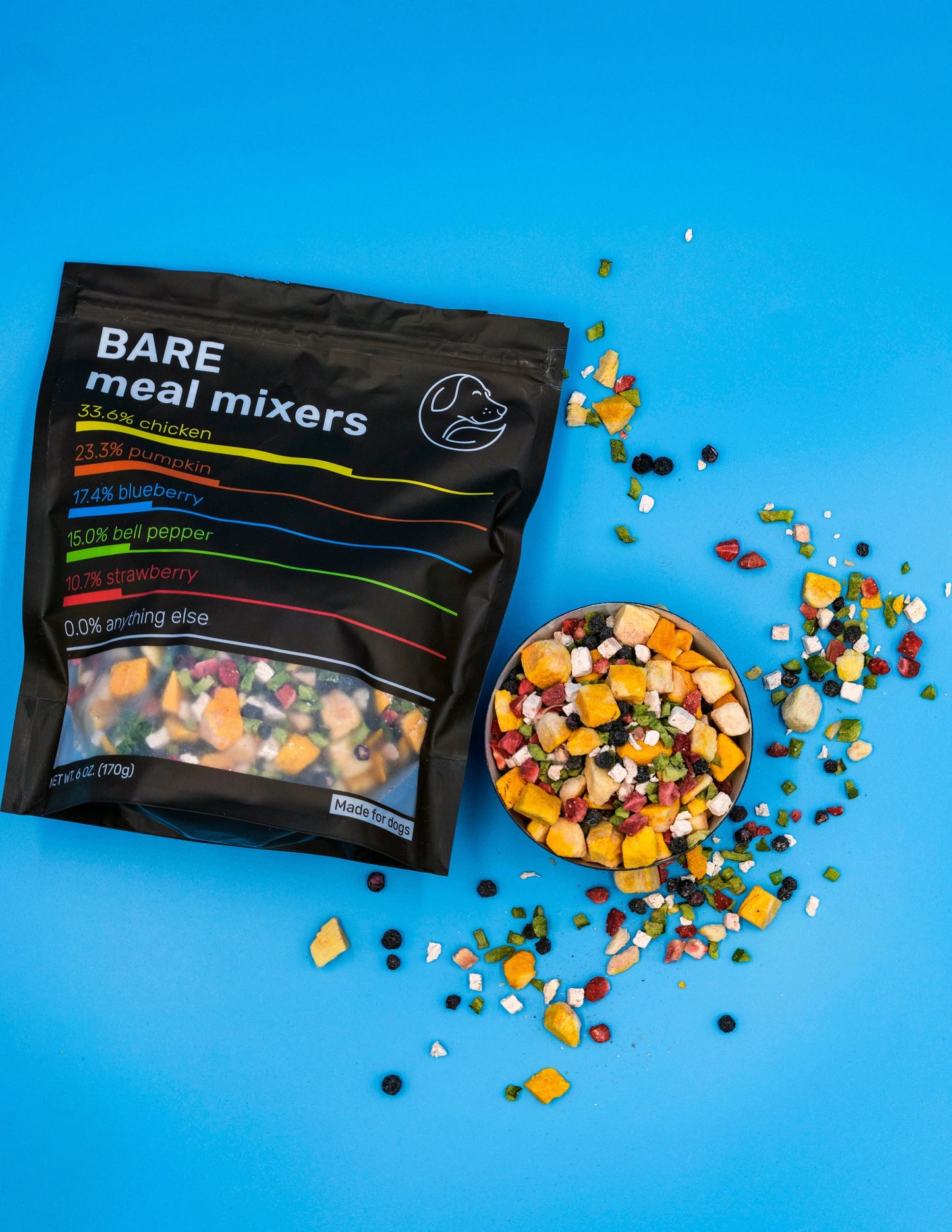 Chicken Mixer - 12oz Bare Naked Pet Co.