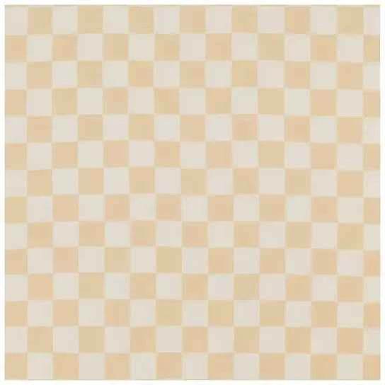 Butter Cream Checkered Baby Lounger Cover - GiFTiFY