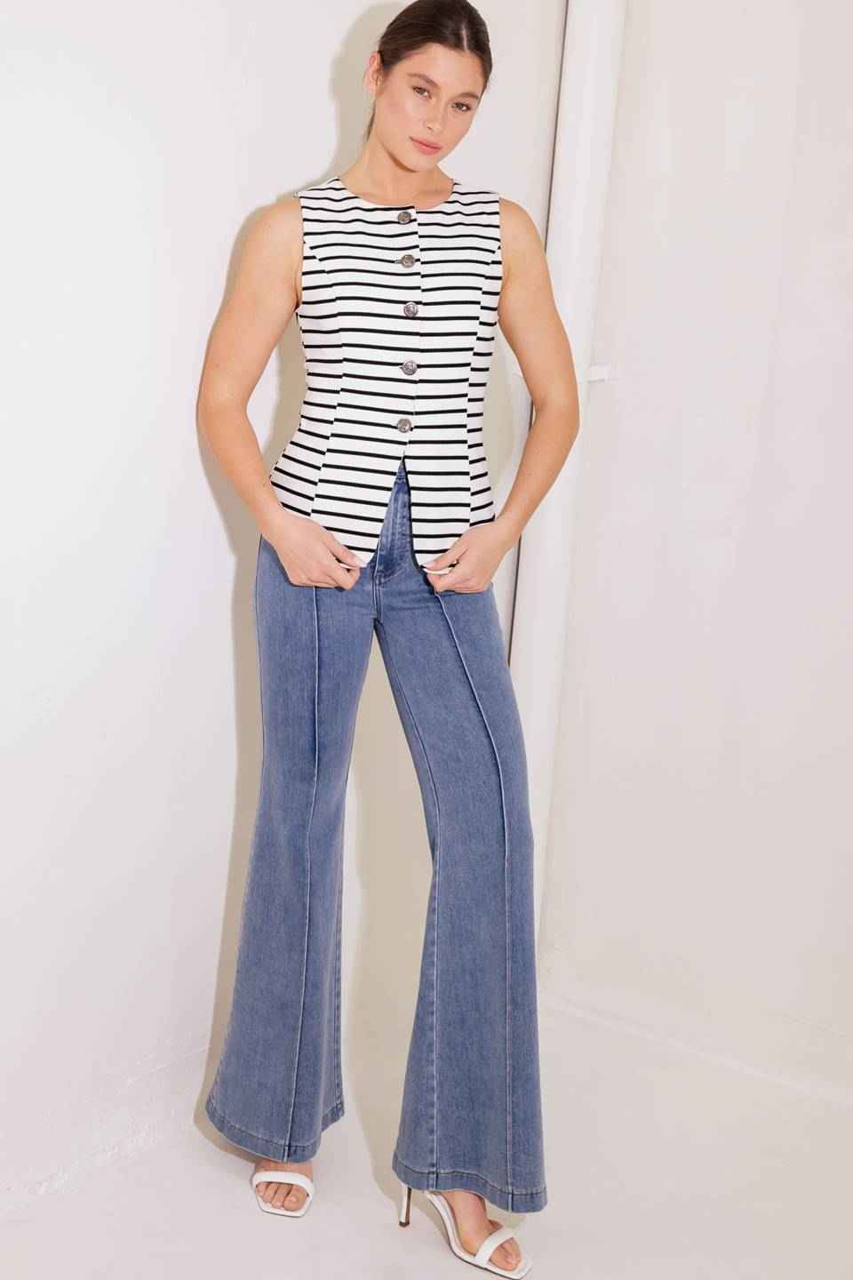WILDFLOWER WANDER WOVEN VEST
