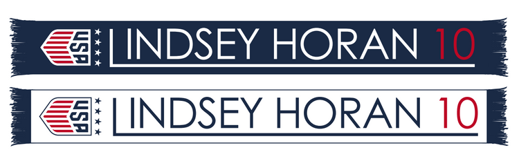 USWNT Lindsey Horan Scarf Ruffneck Scarves