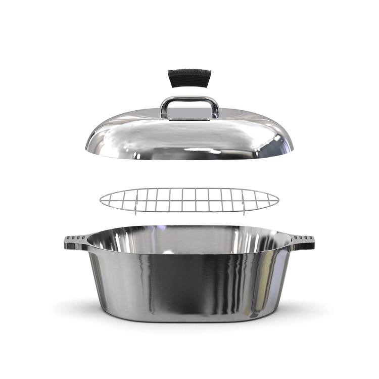 Oval Dutch Oven with Lid - 10 Quart (15 Inch) - GiFTiFY