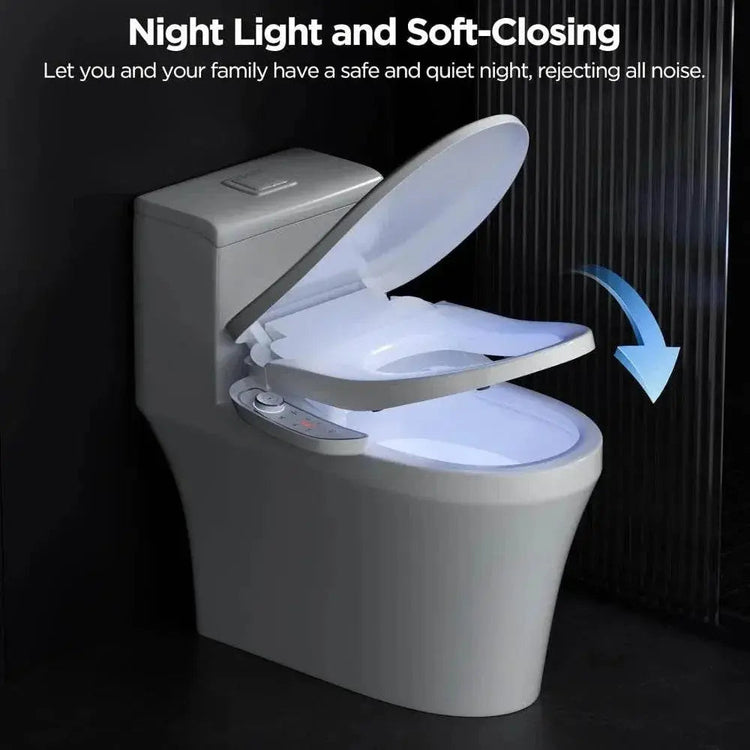 Electric Bidet Toilet Seat with Wireless Remote - Elongated Heated Bidet Toilet Seat - Bidet Warm Water with Dryer, bidet for pleasure Electric Bidet Toilet Seat by Zopi / AliExpress