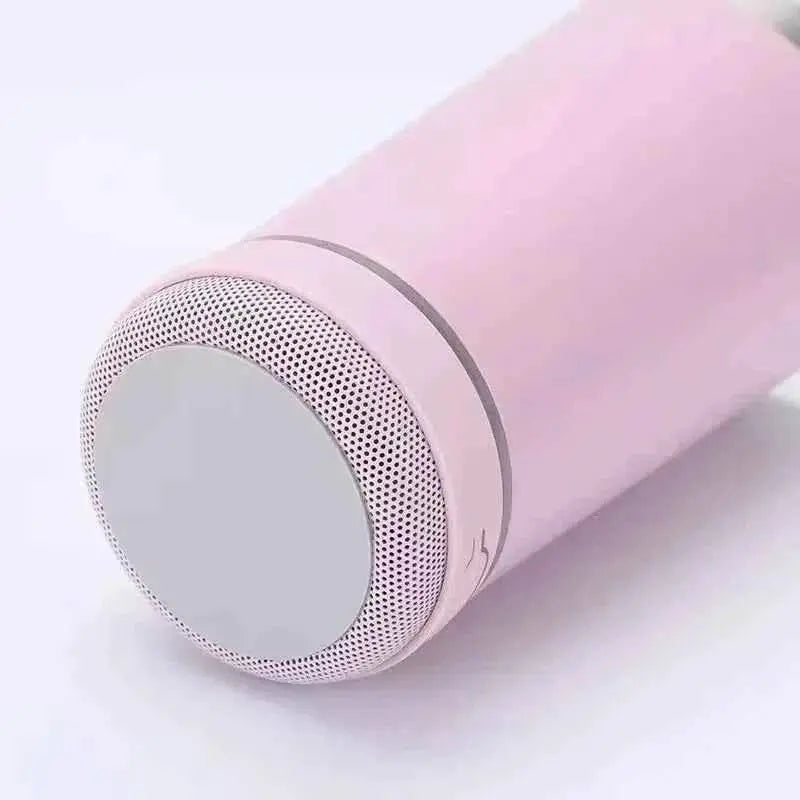 16oz smart bluetooth speaker car portable car cup creative bottle opener stainless steel thermos cup - GiFTiFY