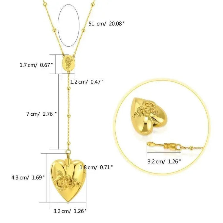 Elegant Heart Pendant Necklace for Any Occasion - GiFTiFY