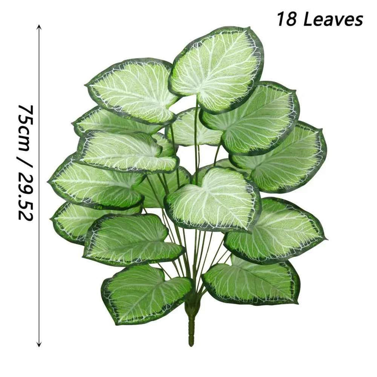 Green Leaf Artificial Plants For Indoor Outdoor by DSERS