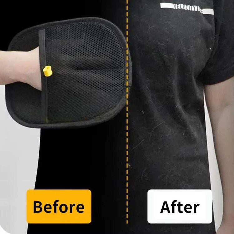 Pet Static Hair Removal Gloves Washable Reusable Static Dust Brush Multifunctional Mesh Cloth Pet Grooming Gloves Home - GiFTiFY