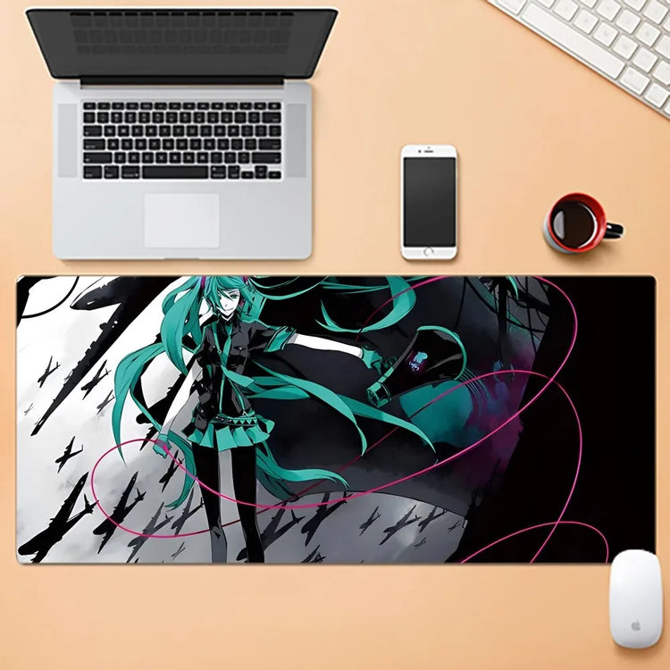 H-Hatsune M-Miku Mousepad Mousepad Mouse pads by DSERS