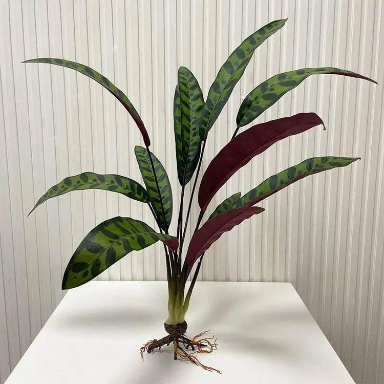 Large Lotus Leaves with Roots Plant Artificial Green Home Landscape Garden Decor Simulation Plants Wedding Party Table Decor - GiFTiFY