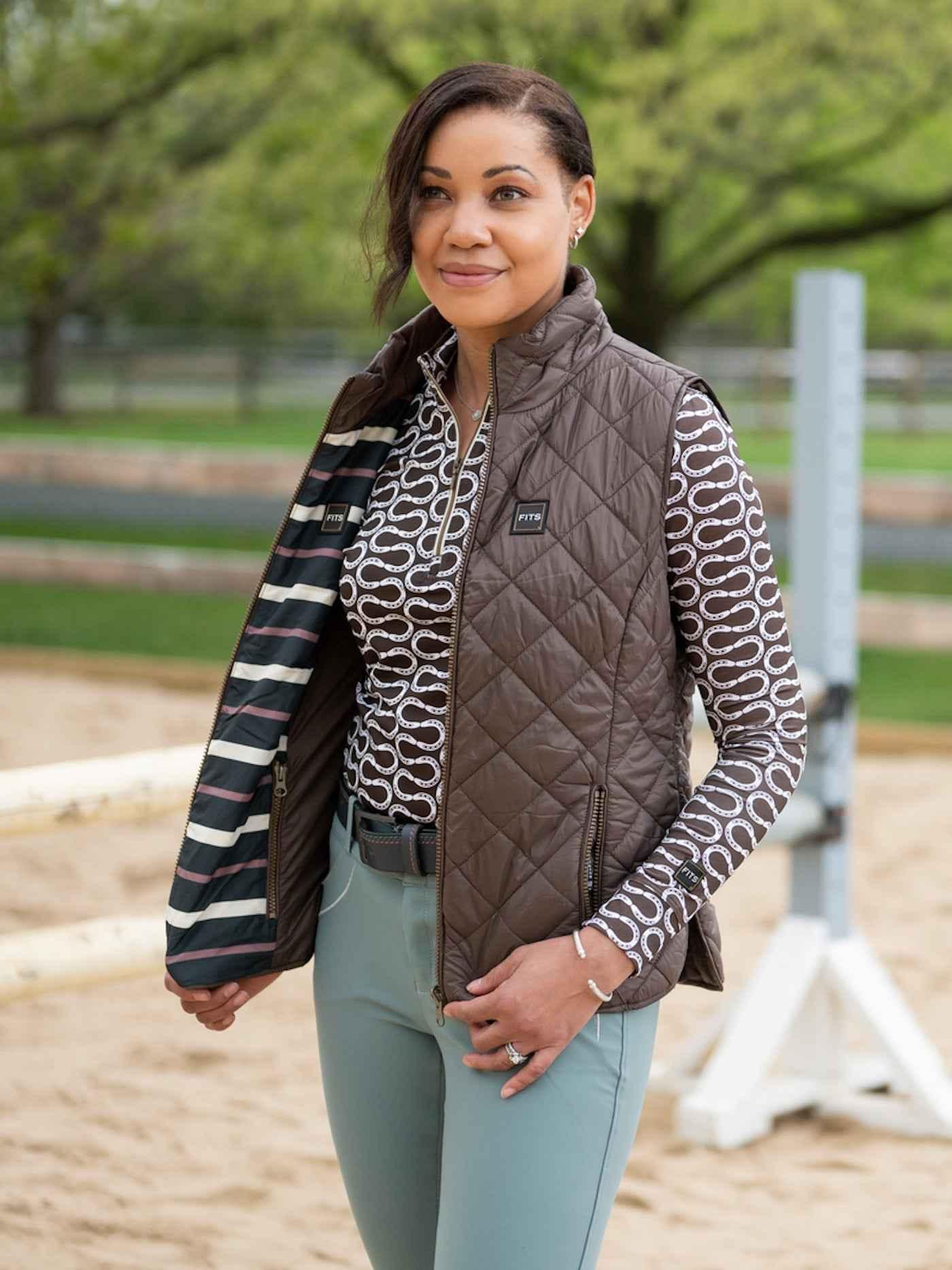 Everly Reversible Vest - FINAL SALE
