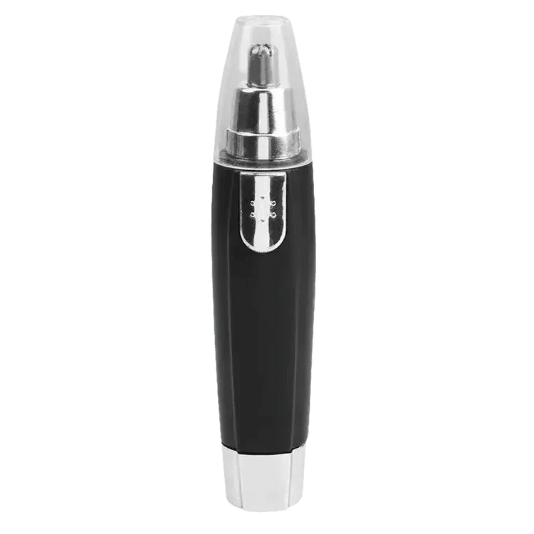 Black and Silver Nose Hair Trimmer Electric Ear Neck Trimmer - GiFTiFY