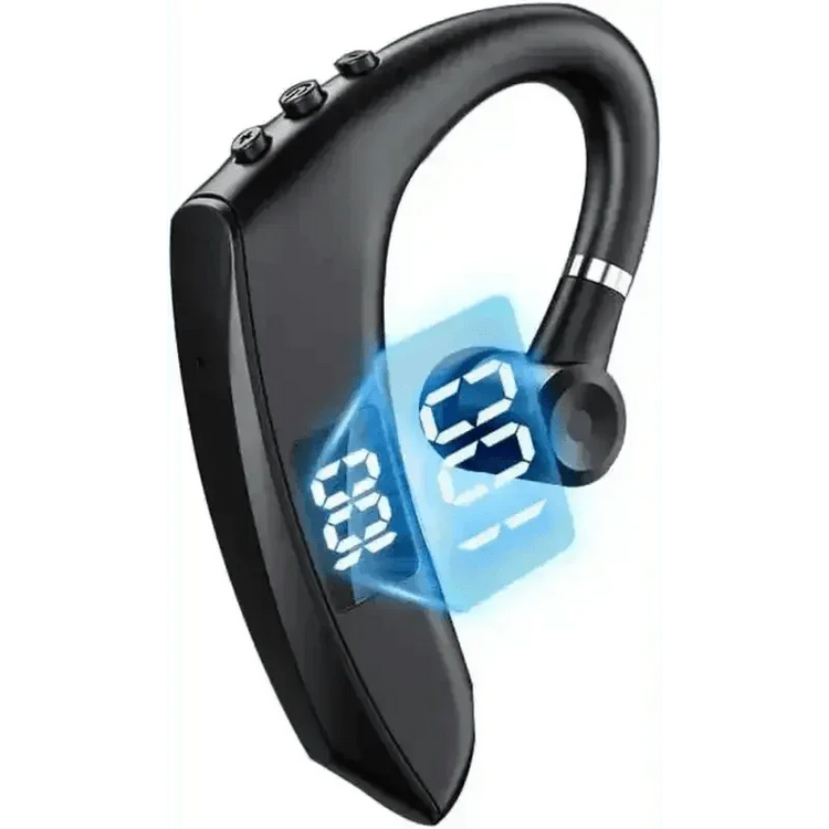 Black Bluetooth Earpiece In-Ear Long Battery Life Bluetooth Wireless Headset - GiFTiFY