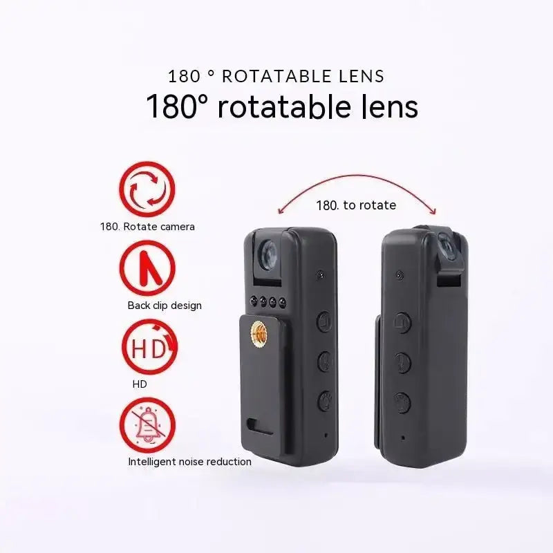 Black Mini 1080p HD Vision Camera - GiFiFY