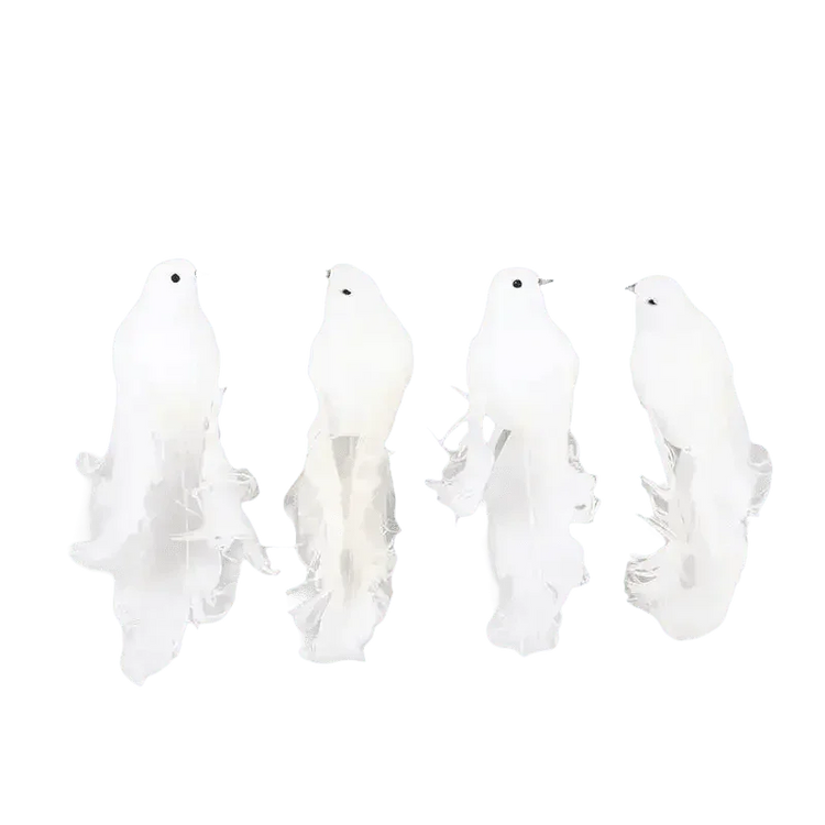 Blue Artificial Bird Flower Decorations - GiFTiFY