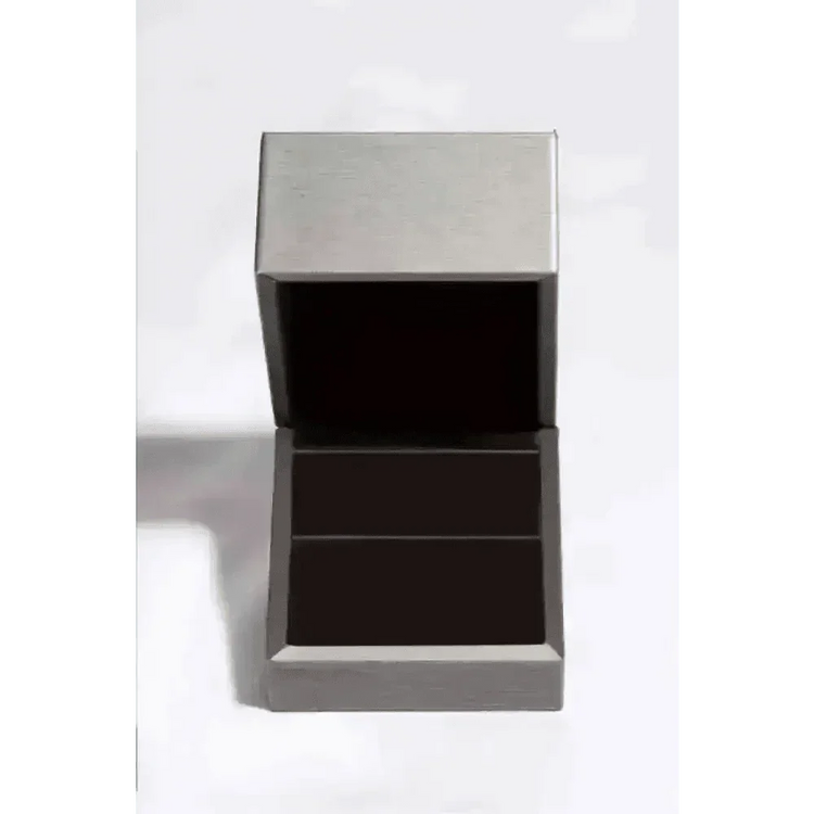 Diamond Silver Wide Band Ring - GiFTiFY