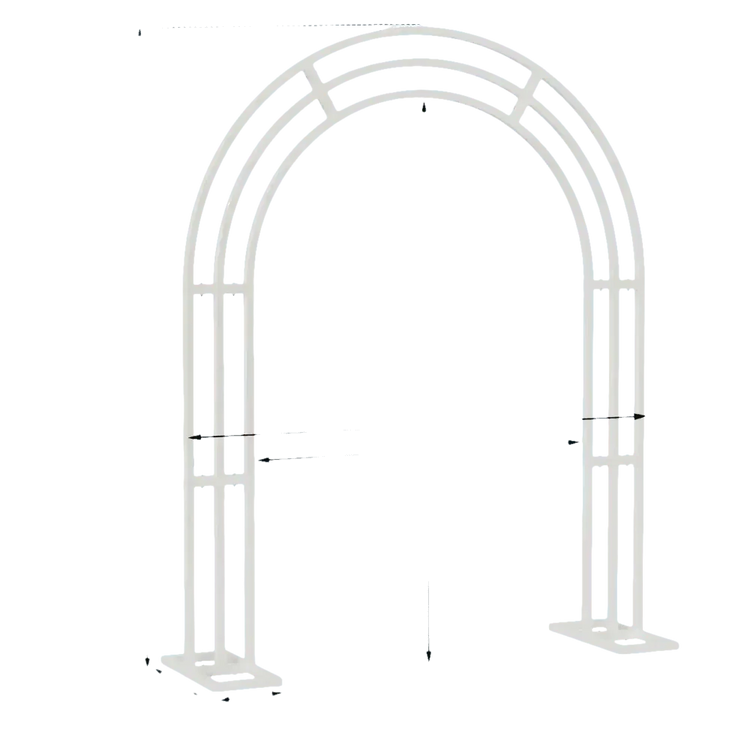 Metal Wedding Arch Floral Decoration - GiFTiFY