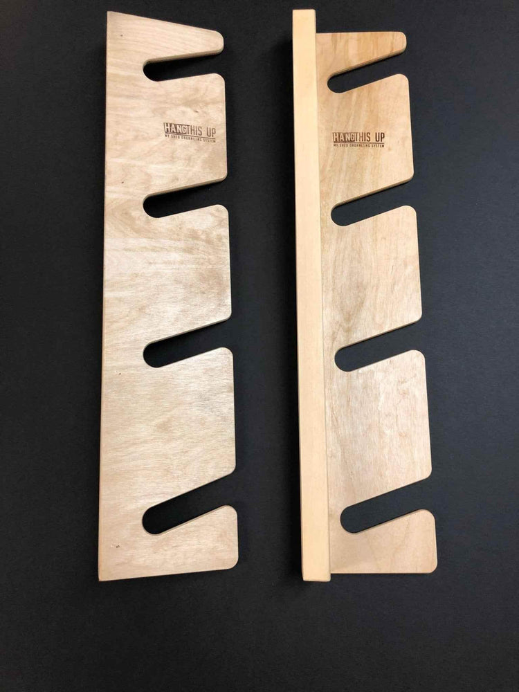 HANGTHIS Up Skateboard Organizer 26" (Holds 4) Sporting Goods Organization, Skateboard Rack, Skateboard Display