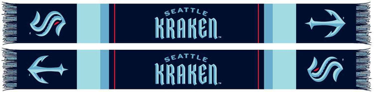 Seattle Kraken Bar Scarf