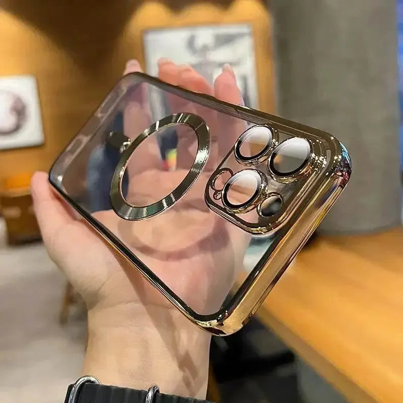 Luxury Magnetic Clear Case for iPhone - GiFTiFY