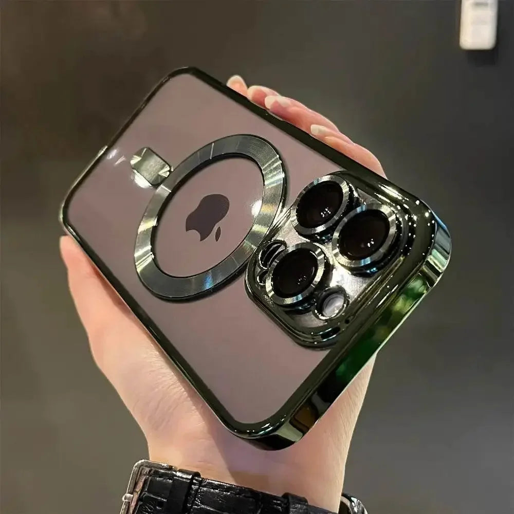Luxury Magnetic Clear Case for iPhone - GiFTiFY