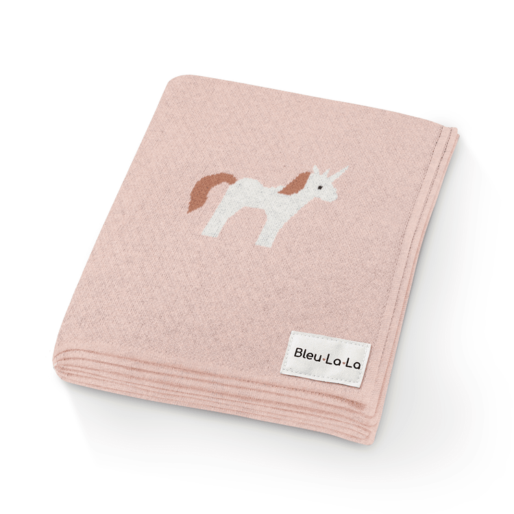 Whimsy Collection - Luxury 100% Cotton Knit Swaddle Baby Blanket - GiFTiFY