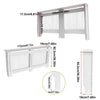 Stylish White Radiator Cover with Storage Shelf - GiFTiFY