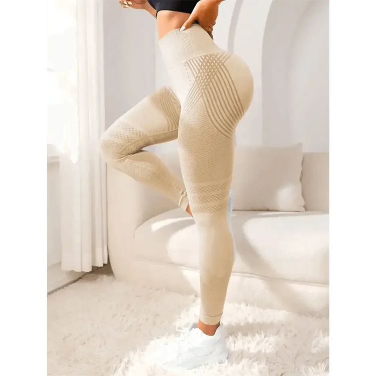 Sports Pants With Sexy Lines Lifting Buttocks sports Tight Pants Women&