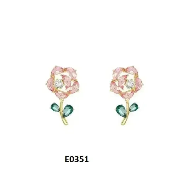 French Style Exaggerated Big Eyes Long Earrings Fashion Pearl Water Droplets Earring DSERS