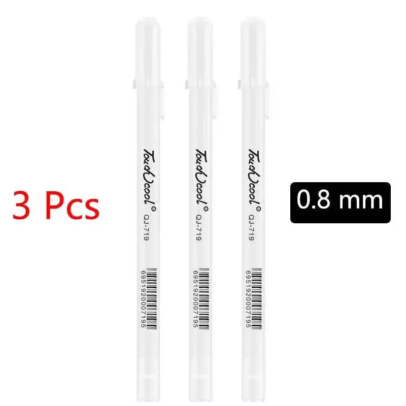 White Oily Marker Pen Set - GiFTiFY
