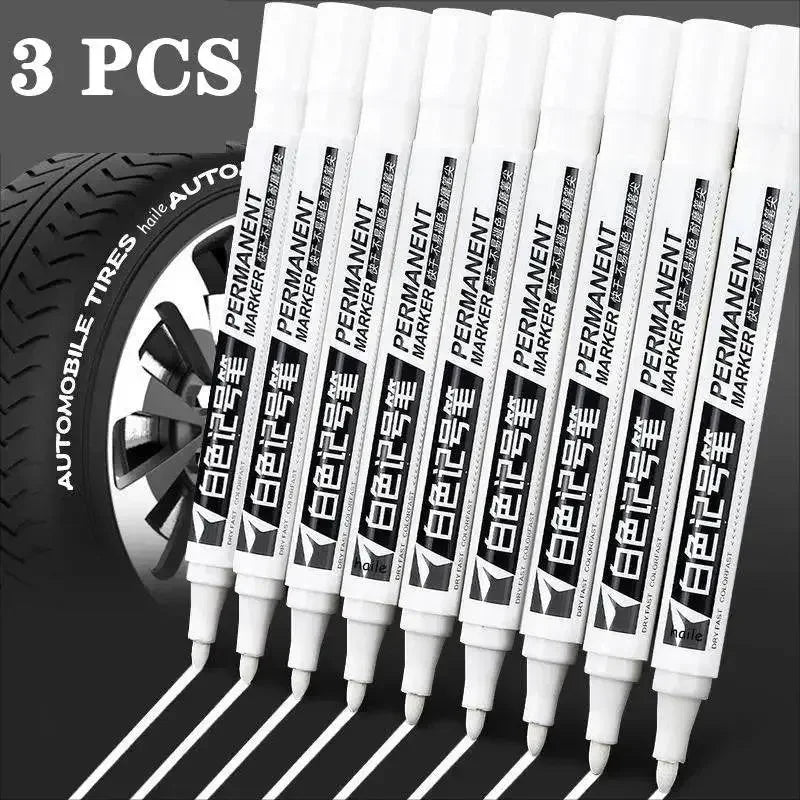 White Oily Marker Pen Set - GiFTiFY