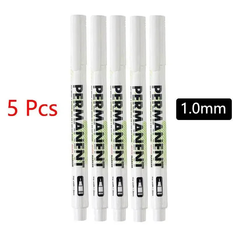 White Oily Marker Pen Set - GiFTiFY