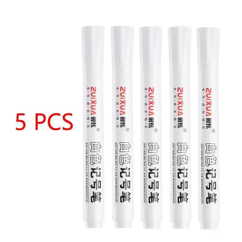 White Oily Marker Pen Set - GiFTiFY
