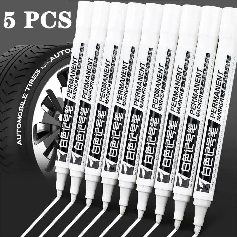 White Oily Marker Pen Set - GiFTiFY