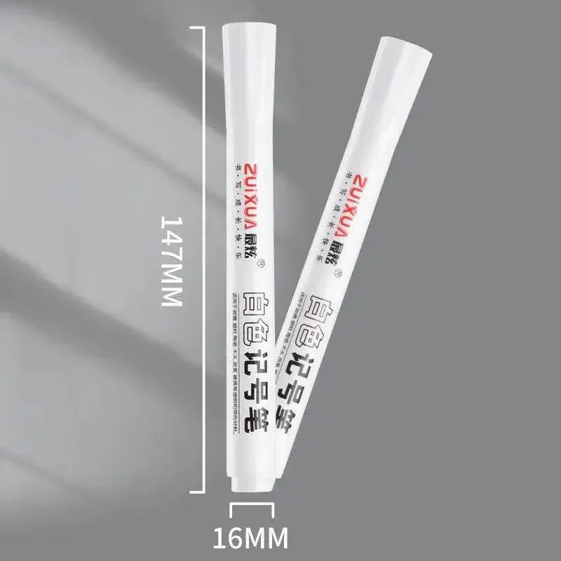 White Oily Marker Pen Set - GiFTiFY