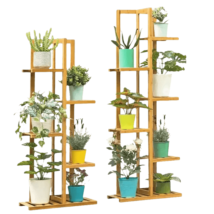 Tier Plant Stand Rack Colorful Flower Pot Holder - GiFTiFY
