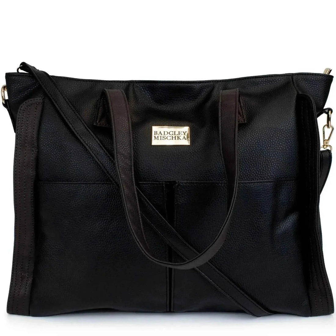 Rose Vegan Leather Weekender Tote