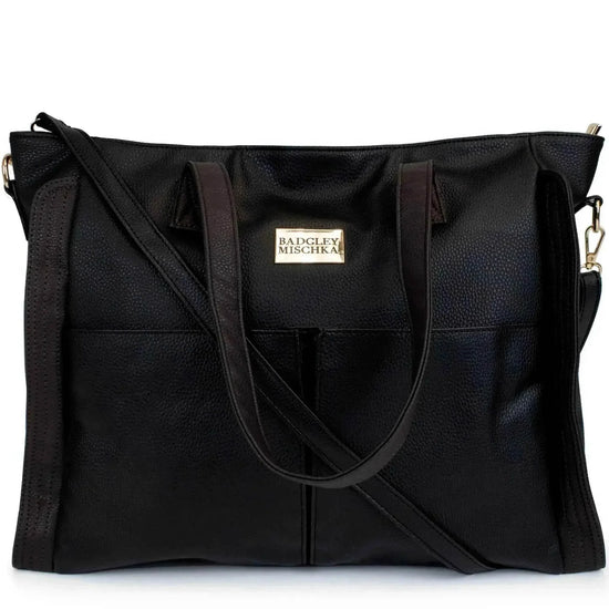 Rose Vegan Leather Weekender Tote