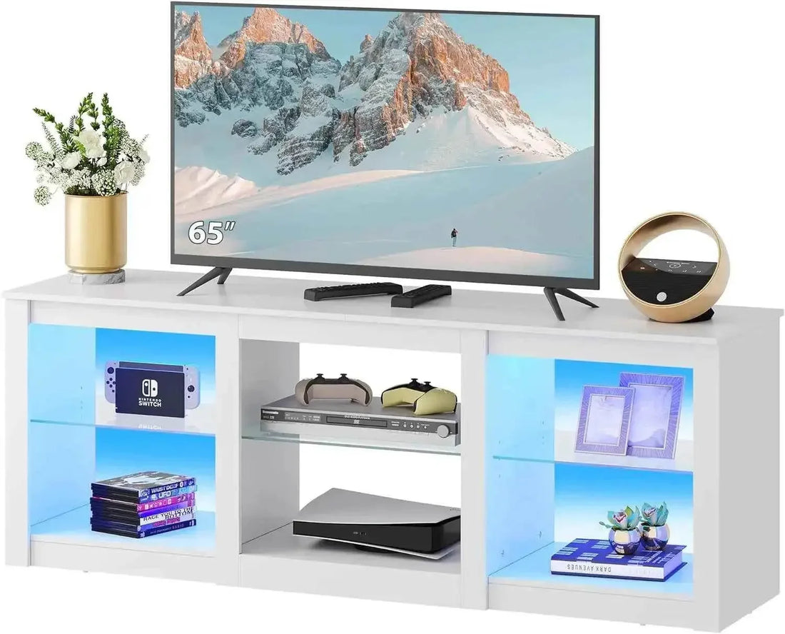 Transform Your Living Room: The Modern Electric Fireplace TV Stand - GiFTiFY