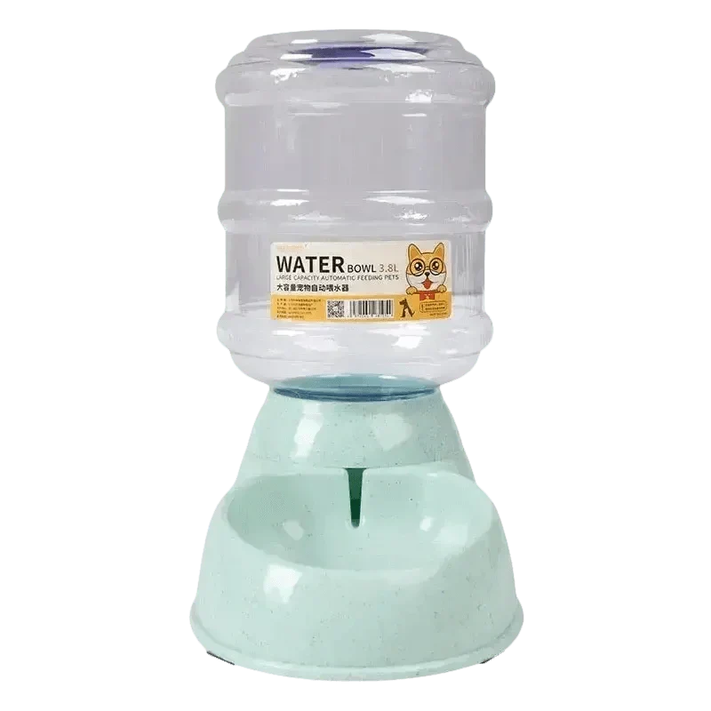 PetFeast automatic dog water dispenser and feeding bowl combo for cats and dogs