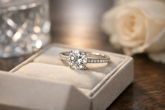 A Real Moissanite Ring Story