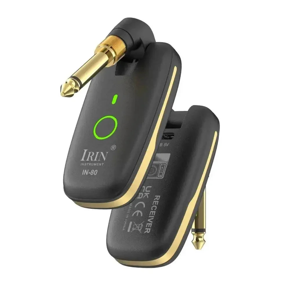 IRIN IN-80 Guitar Wireless System Transceiver Audio Amplifier Wireless Guitar Transmitter Receiver f