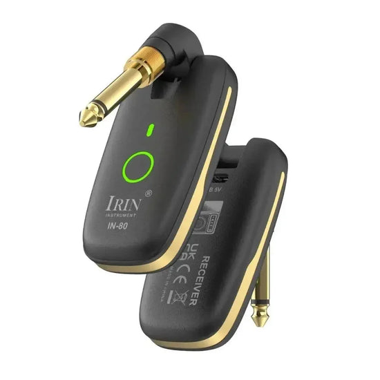 IRIN IN-80 Guitar Wireless System Transceiver Audio Amplifier Wireless Guitar Transmitter Receiver f