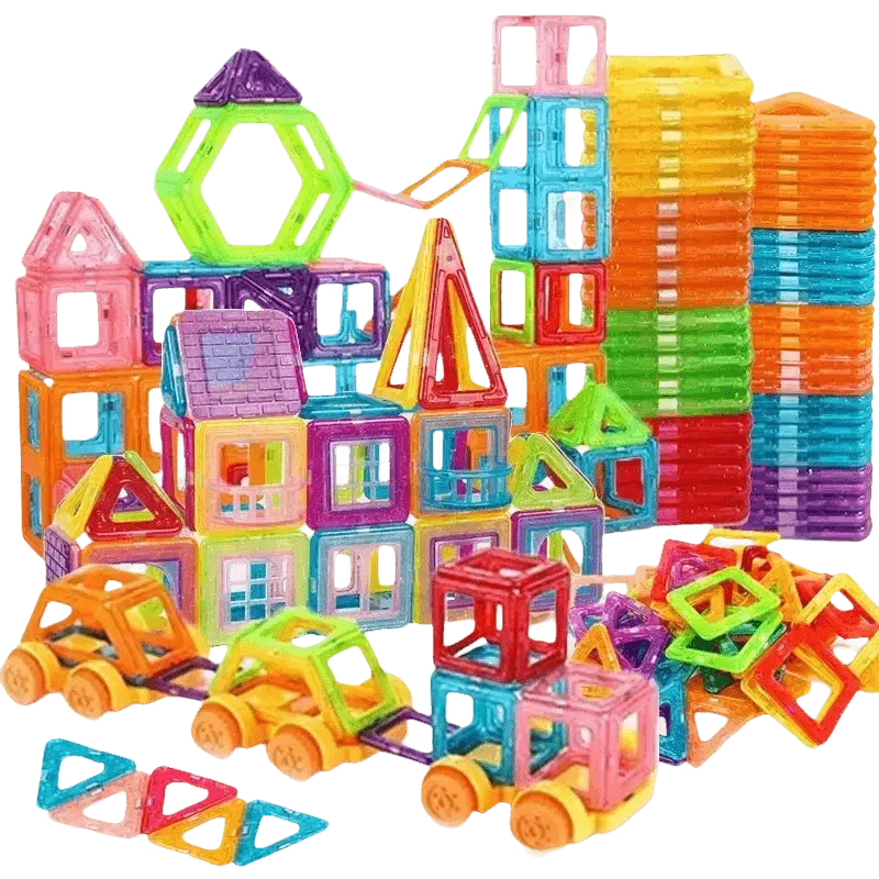 Kids Magnetic Building Blocks Mini Size Magnet Blocks Colorful Magnetic Building Blocks toys & Games