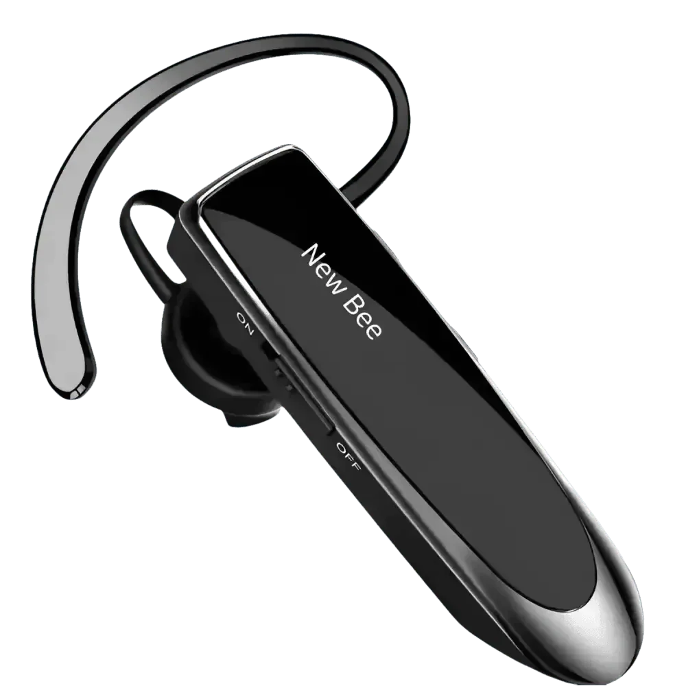 Noellie Bluetooth Earpiece Black Ultra-Long Battery Cell Phones & Accessories > Cell Phone Accessori