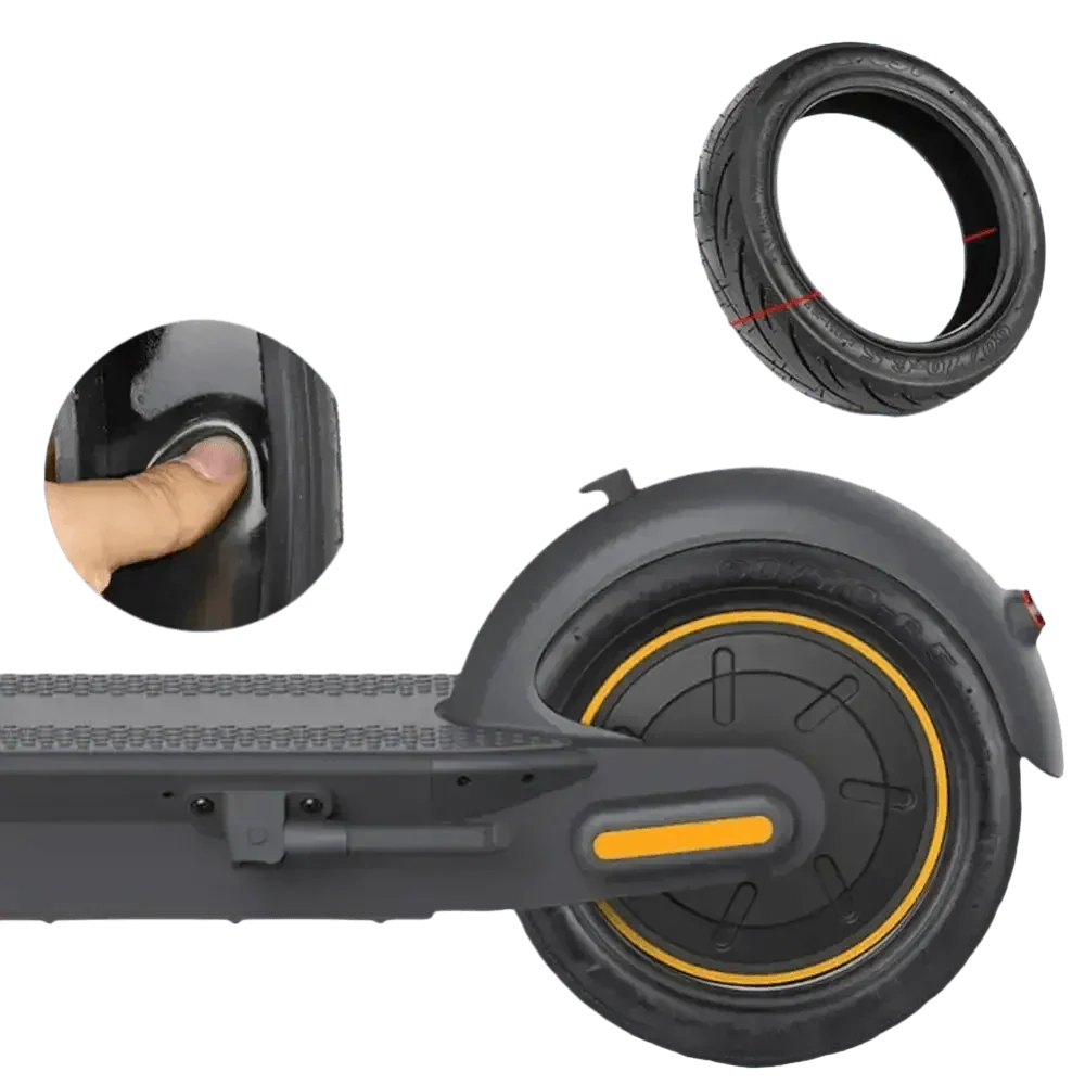 10-inch self-repairing tubeless tire for electric scooters and e-bikes