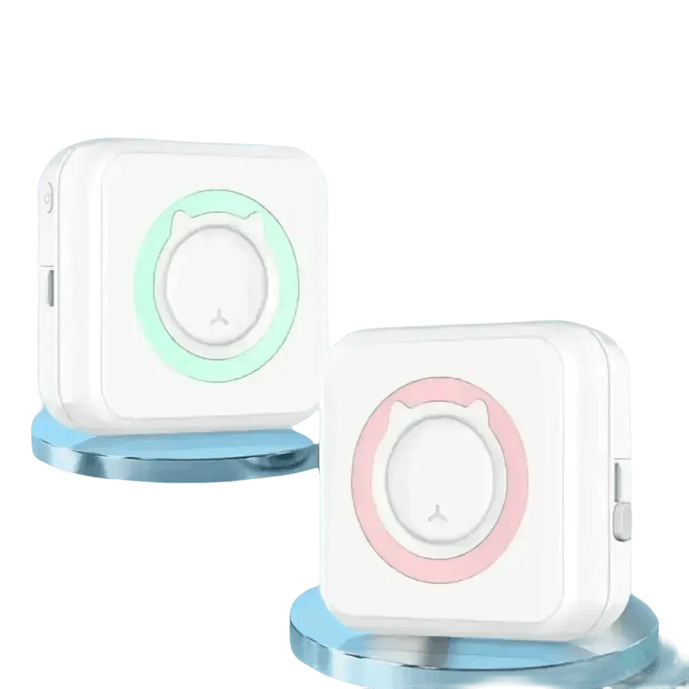 Two Olaf's Mini Printer Thermal Bundle Thermal Printer by Cutesliving Store